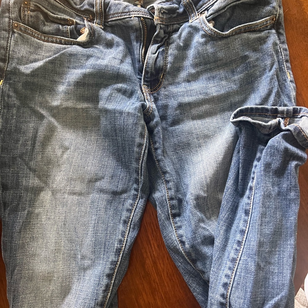 American Eagle Classic cropped Blue Women's Jeans